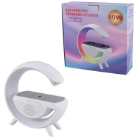 شارژر بی سیم و چراغ رومیزی اسپیکر دار MZ-021 10W