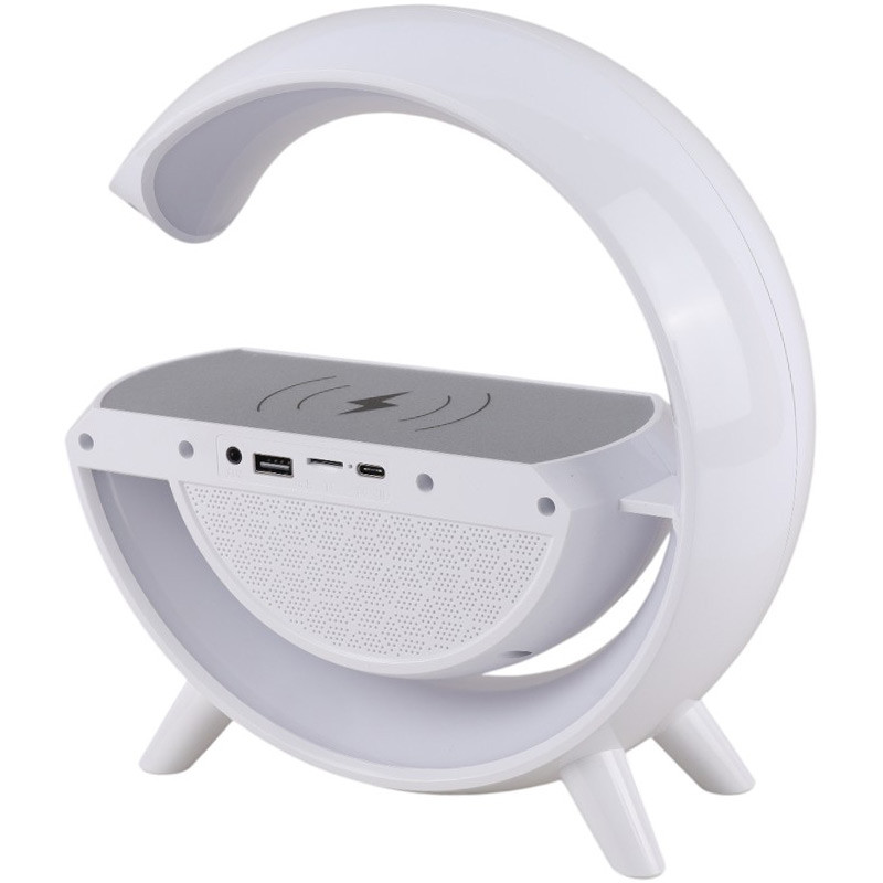 شارژر بی سیم و چراغ رومیزی اسپیکر دار MZ-021 10W