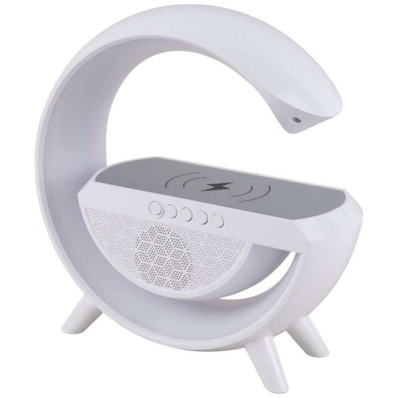 شارژر بی سیم و چراغ رومیزی اسپیکر دار MZ-021 10W