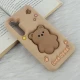 قاب سیلیکونی فیجت دار سامسونگ Galaxy A55 برجسته طرح Luck Bear