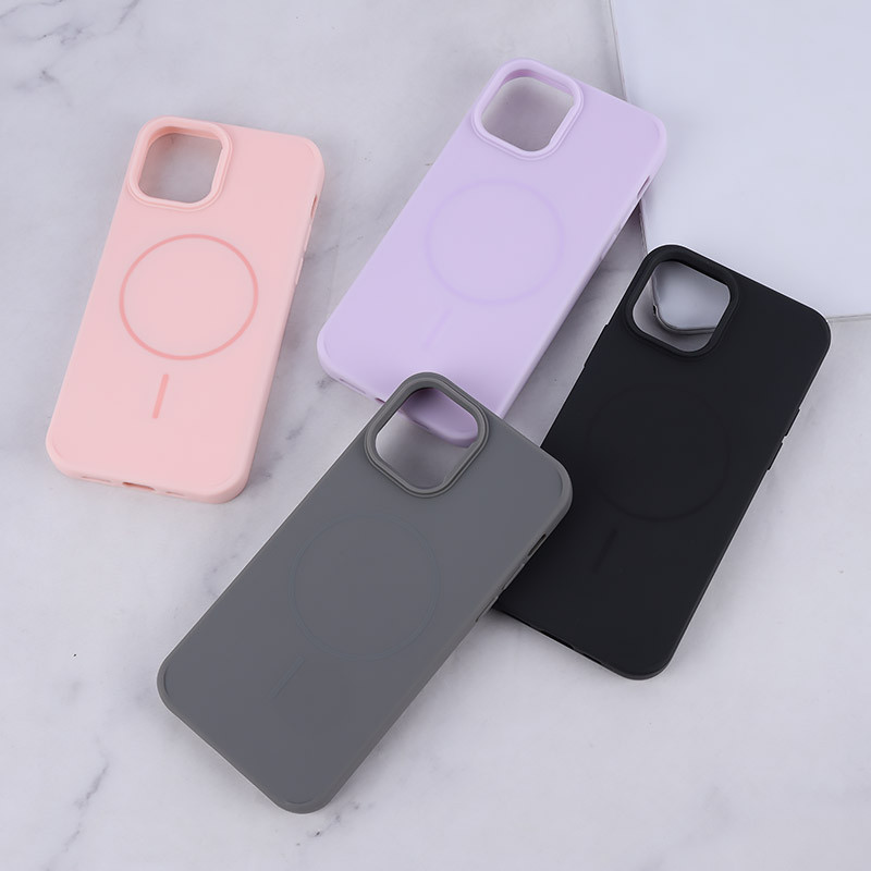 قاب سیلیکونی ژله ای مگ سیف آیفون iPhone 12 / 12 Pro