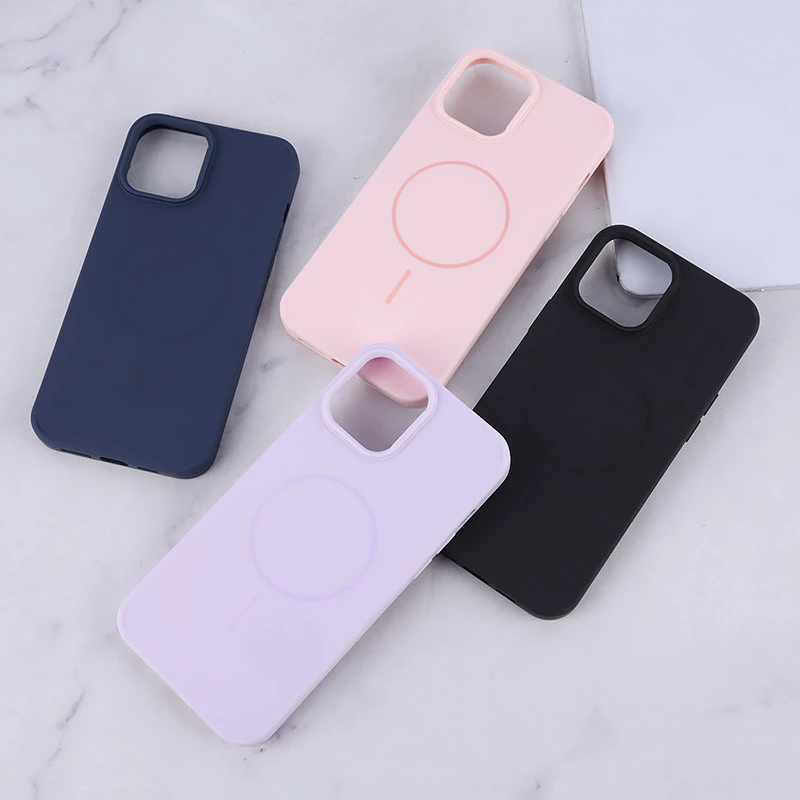 قاب سیلیکونی ژله ای مگ سیف آیفون iPhone 12 Pro Max