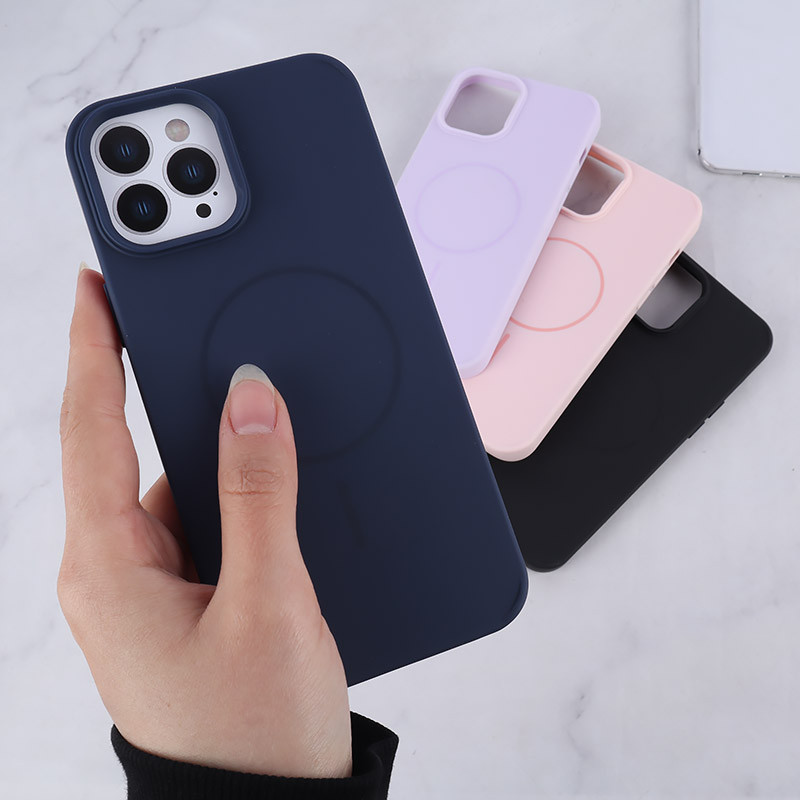 قاب سیلیکونی ژله ای مگ سیف آیفون iPhone 12 Pro Max