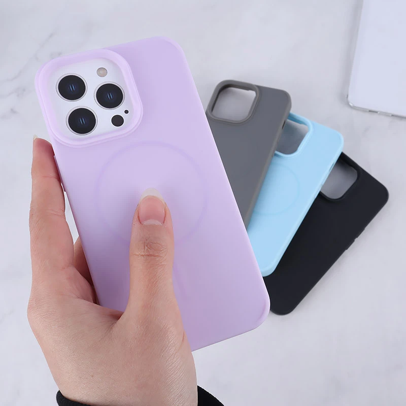 قاب سیلیکونی ژله ای مگ سیف آیفون iPhone 13 Pro
