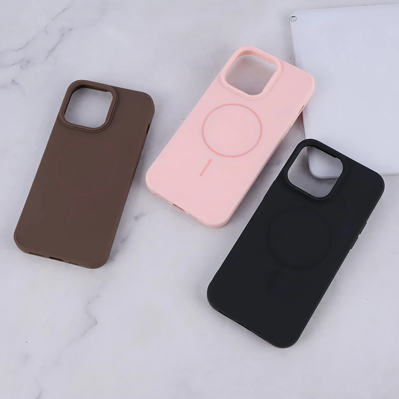 قاب سیلیکونی ژله ای مگ سیف آیفون iPhone 14 Pro Max