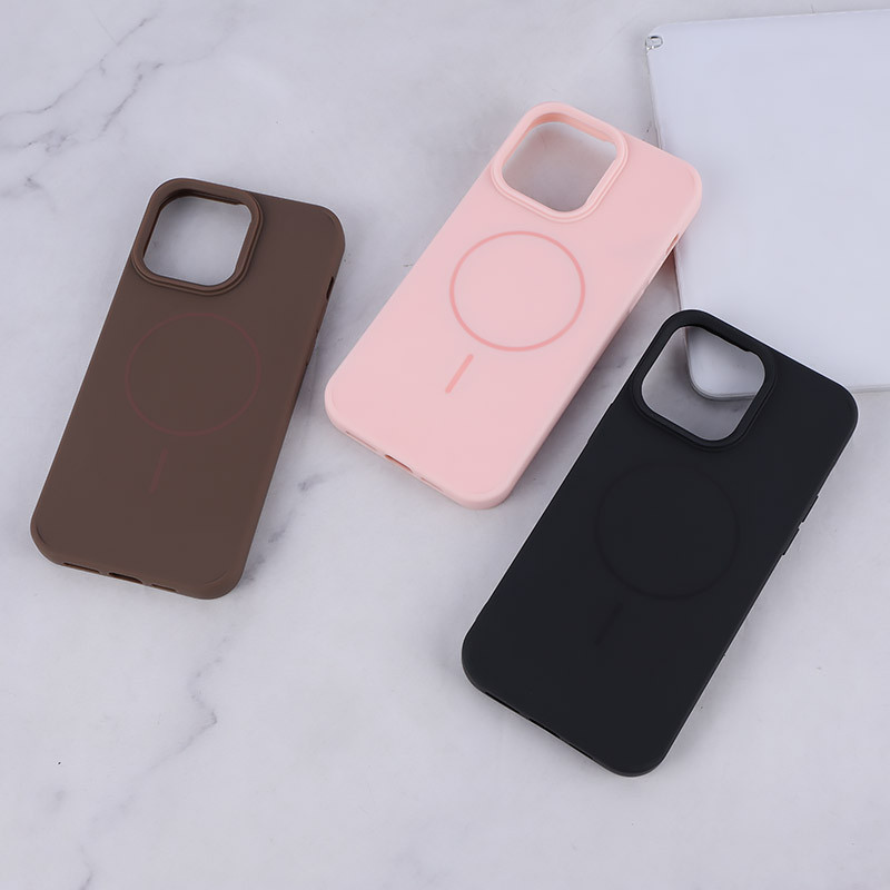 قاب سیلیکونی ژله ای مگ سیف آیفون iPhone 14 Pro Max