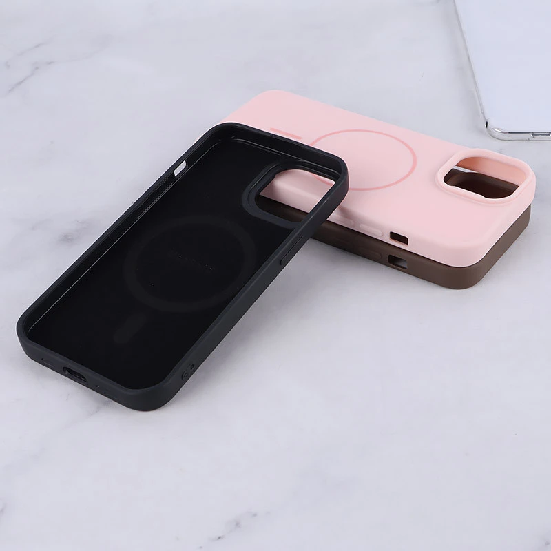 قاب سیلیکونی ژله ای مگ سیف آیفون iPhone 15