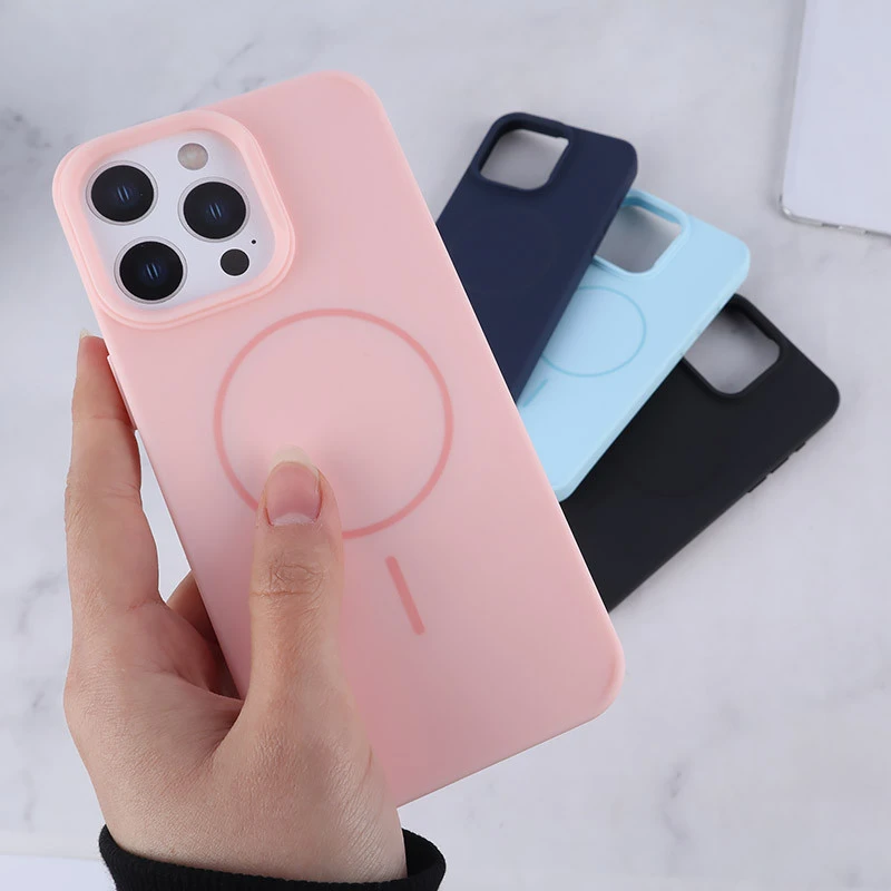 قاب سیلیکونی ژله ای مگ سیف آیفون iPhone 15 Pro Max