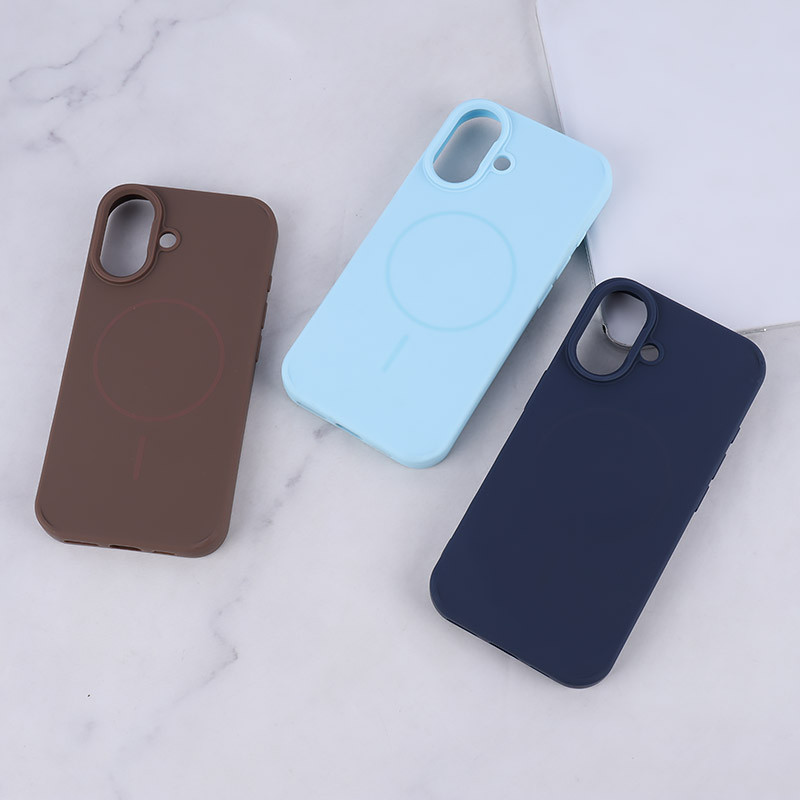 قاب سیلیکونی ژله ای مگ سیف آیفون iPhone 16