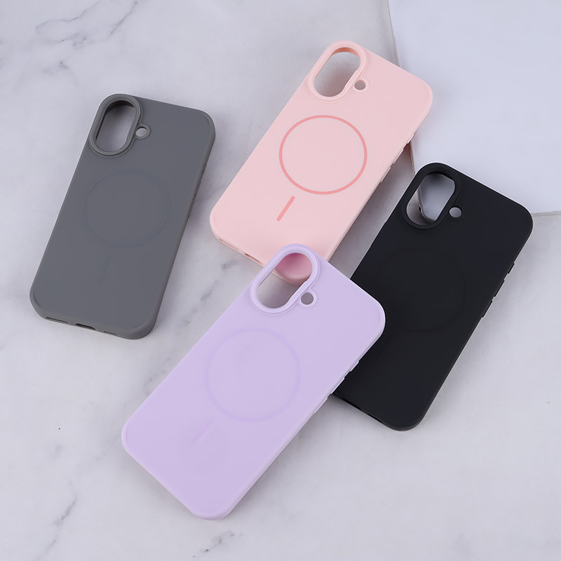 قاب سیلیکونی ژله ای مگ سیف آیفون iPhone 16