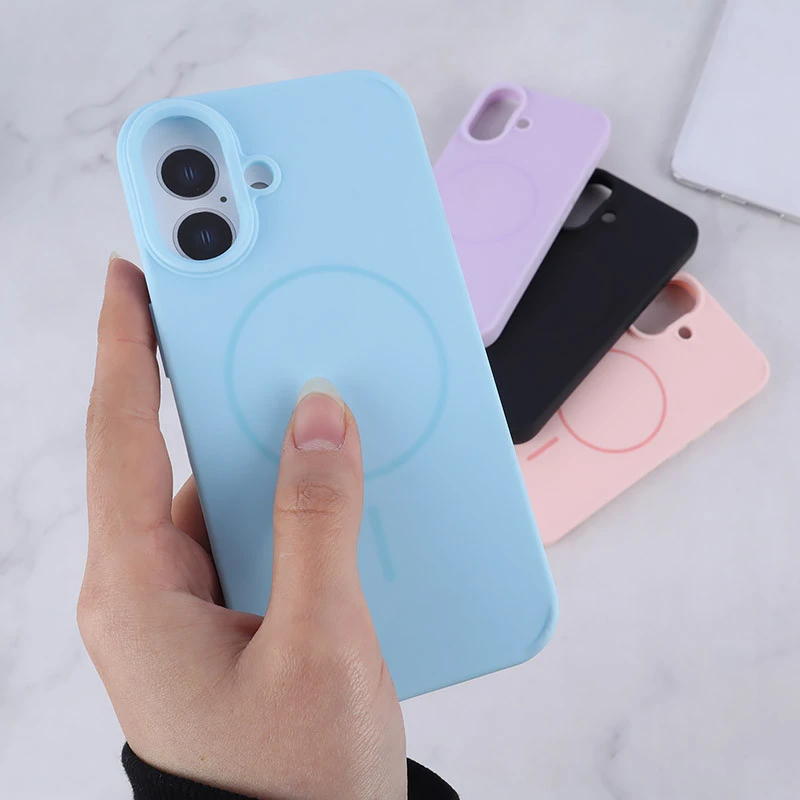 قاب سیلیکونی ژله ای مگ سیف آیفون iPhone 16
