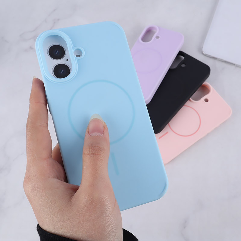 قاب سیلیکونی ژله ای مگ سیف آیفون iPhone 16