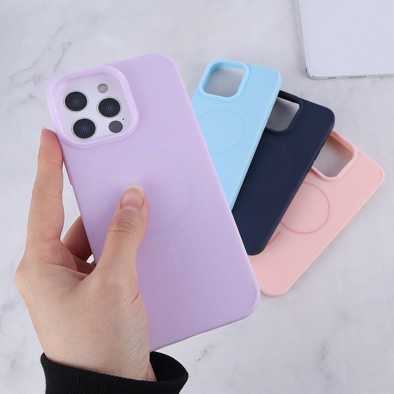 قاب سیلیکونی ژله ای مگ سیف آیفون iPhone 16 Pro Max
