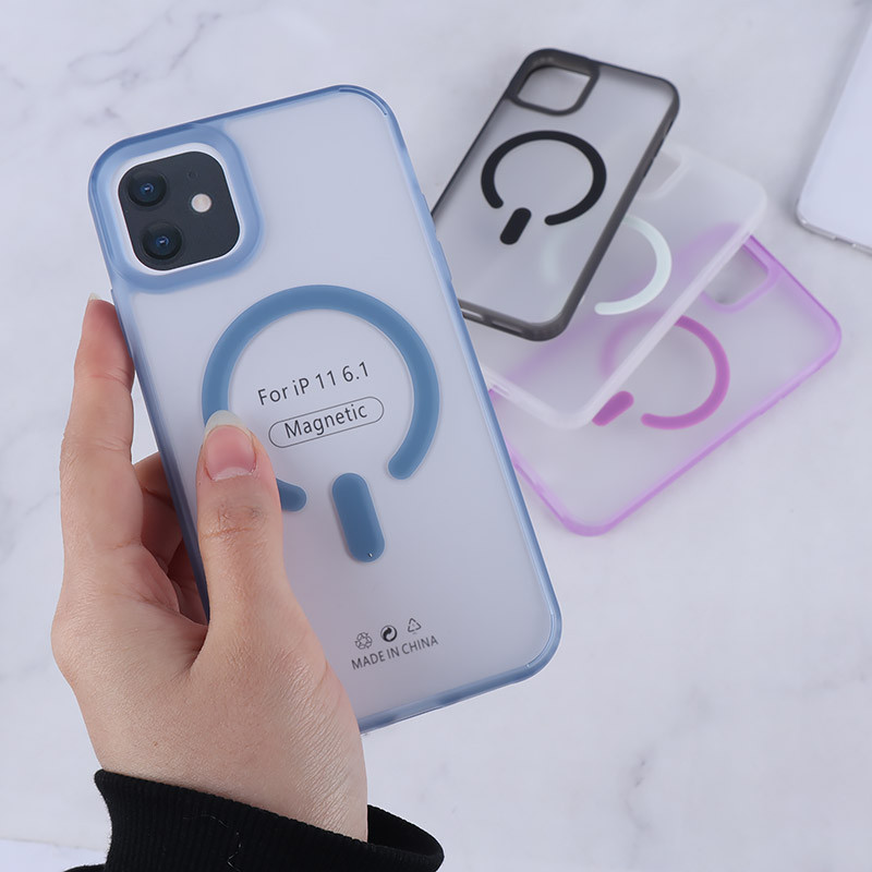 قاب مگ سیف آیفون iPhone 11 مات رنگی