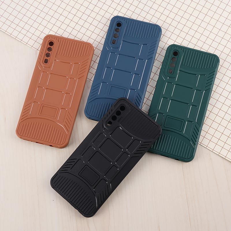 قاب سیلیکونی ژله ای سامسونگ Galaxy A30s / A50 / A50s پنجره ای محافظ لنزدار