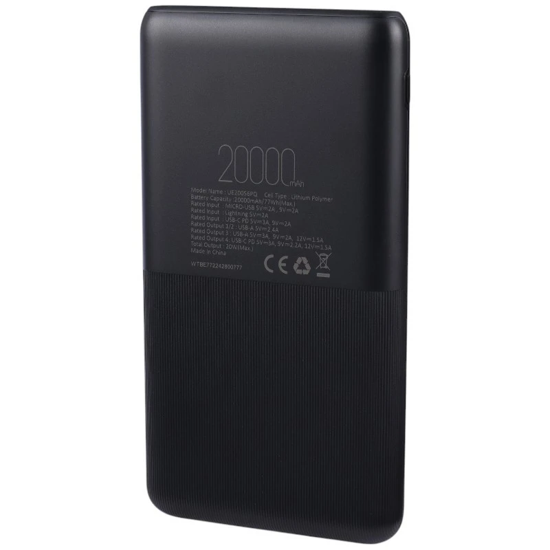 پاور بانک فست شارژ انرجایزر Ultimate UE20056PQ PD3.0 22.5W ظرفیت 20000 میلی آمپر ساعت