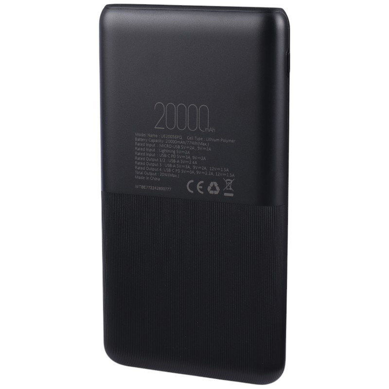 پاور بانک فست شارژ انرجایزر Ultimate UE20056PQ PD3.0 22.5W ظرفیت 20000 میلی آمپر ساعت