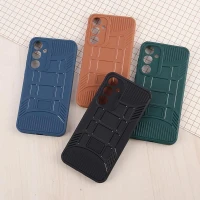 قاب سیلیکونی ژله ای سامسونگ Galaxy A35 / A55 پنجره ای محافظ لنزدار