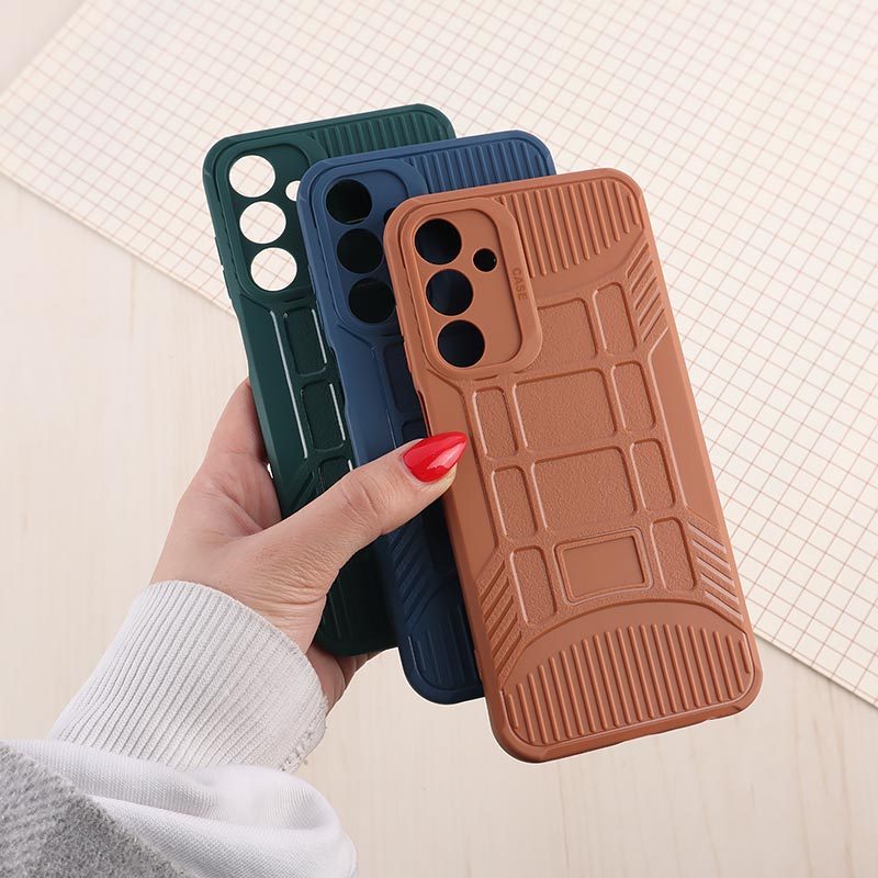 قاب سیلیکونی ژله ای سامسونگ Galaxy A25 پنجره ای محافظ لنزدار