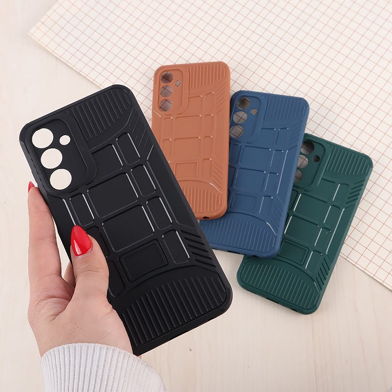 قاب سیلیکونی ژله ای سامسونگ Galaxy A25 پنجره ای محافظ لنزدار