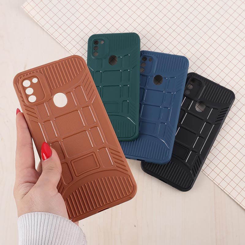 قاب سیلیکونی ژله ای سامسونگ Galaxy A11 / M11 پنجره ای محافظ لنزدار