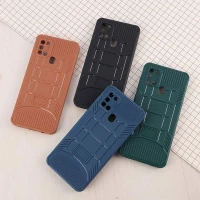 قاب سیلیکونی ژله ای سامسونگ Galaxy A21s پنجره ای محافظ لنزدار