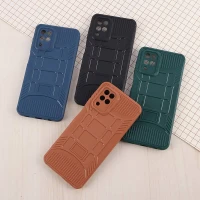 قاب سیلیکونی ژله ای سامسونگ Galaxy A12 / M12 پنجره ای محافظ لنزدار