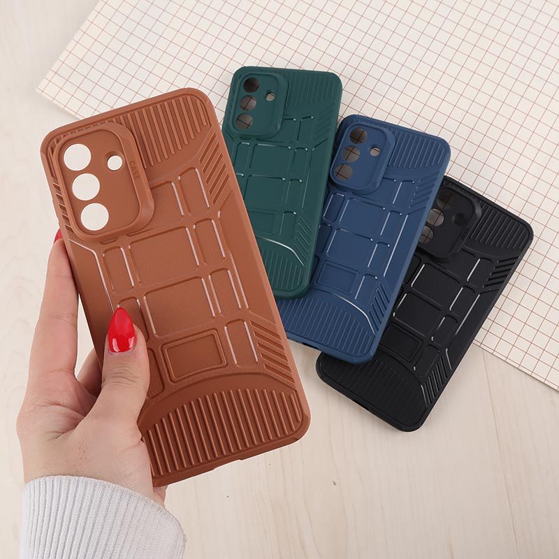 قاب سیلیکونی ژله ای سامسونگ Galaxy A36 پنجره ای محافظ لنزدار