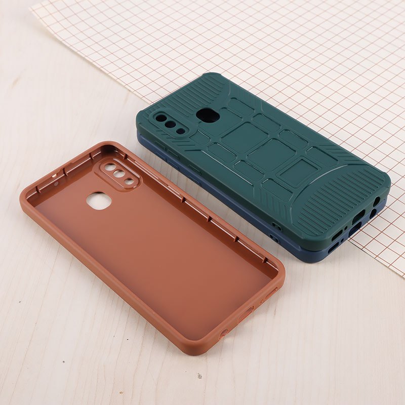 قاب سیلیکونی ژله ای سامسونگ Galaxy A20 / A30 پنجره ای محافظ لنزدار