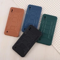 قاب سیلیکونی ژله ای سامسونگ Galaxy A10 پنجره ای محافظ لنزدار