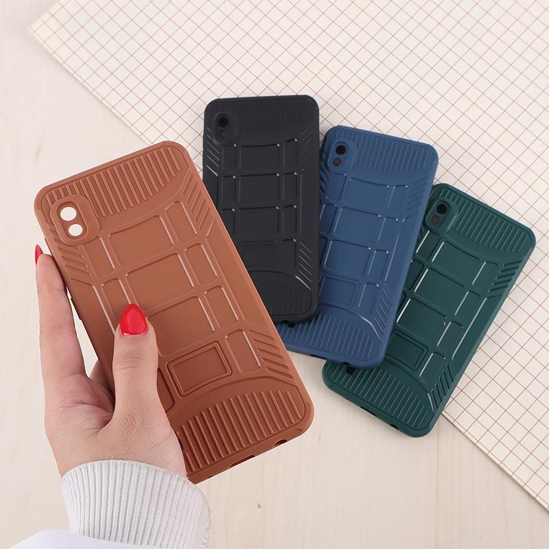 قاب سیلیکونی ژله ای سامسونگ Galaxy A10 پنجره ای محافظ لنزدار