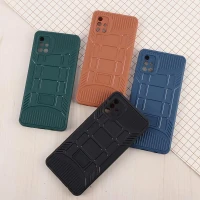 قاب سیلیکونی ژله ای سامسونگ Galaxy A51 4G پنجره ای محافظ لنزدار