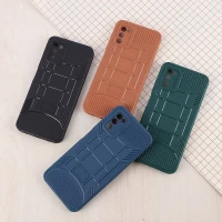 قاب سیلیکونی ژله ای سامسونگ Galaxy A02s / M02s / A03s پنجره ای محافظ لنزدار