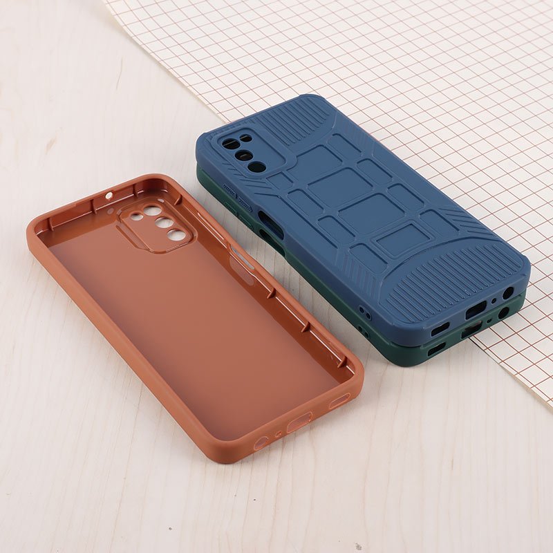 قاب سیلیکونی ژله ای سامسونگ Galaxy A02s / M02s / A03s پنجره ای محافظ لنزدار