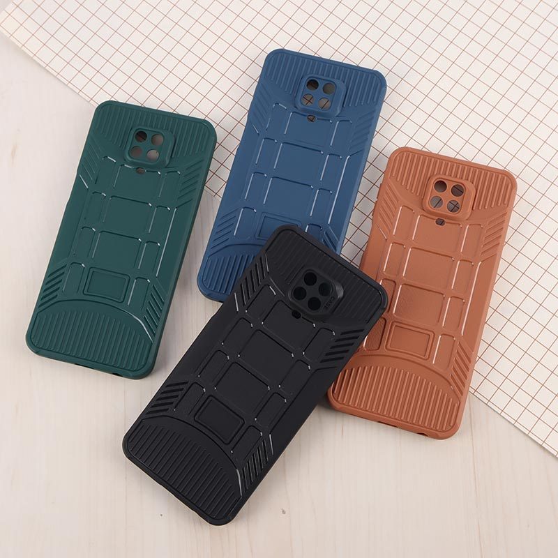 قاب سیلیکونی ژله ای شیائومی Redmi Note 9s / Note 9 Pro / Note 10 Lite پنجره ای محافظ لنزدار