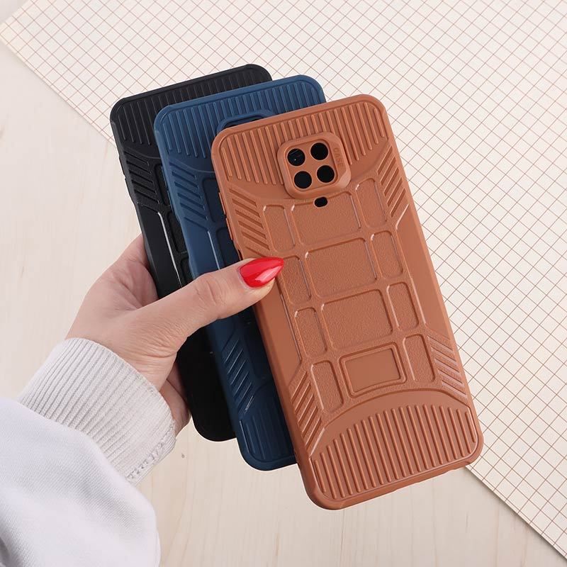 قاب سیلیکونی ژله ای شیائومی Redmi Note 9s / Note 9 Pro / Note 10 Lite پنجره ای محافظ لنزدار