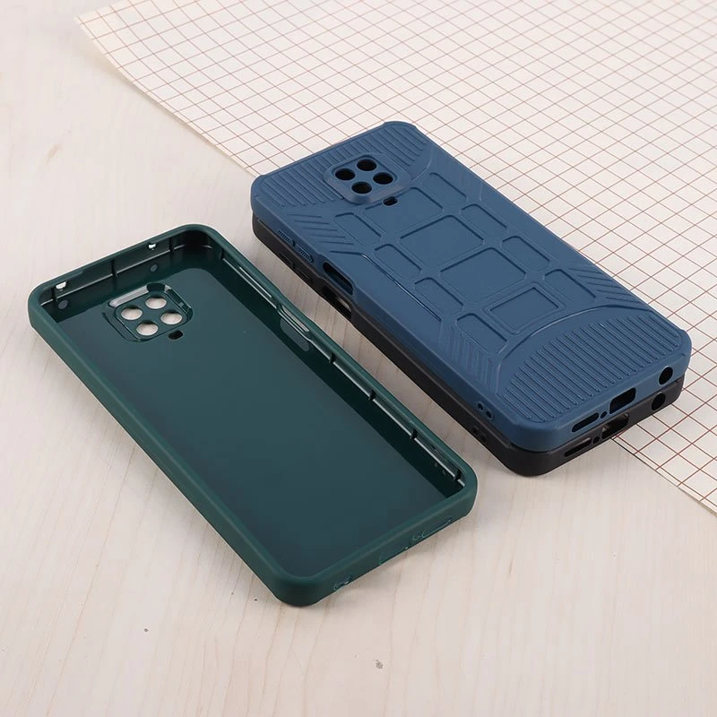 قاب سیلیکونی ژله ای شیائومی Redmi Note 9s / Note 9 Pro / Note 10 Lite پنجره ای محافظ لنزدار