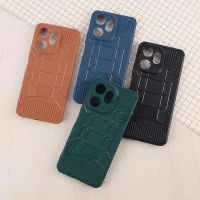 قاب سیلیکونی ژله ای شیائومی Redmi 13C / Poco C65 پنجره ای محافظ لنزدار
