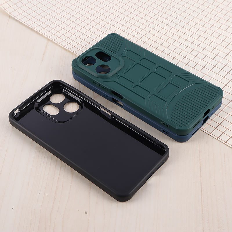 قاب سیلیکونی ژله ای شیائومی Redmi 13C / Poco C65 پنجره ای محافظ لنزدار