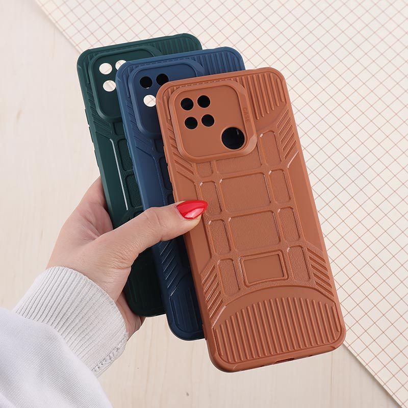 قاب سیلیکونی ژله ای شیائومی Redmi 10C پنجره ای محافظ لنزدار