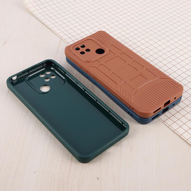 قاب سیلیکونی ژله ای شیائومی Redmi 10C پنجره ای محافظ لنزدار