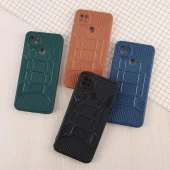 قاب سیلیکونی ژله ای شیائومی Redmi 9C پنجره ای محافظ لنزدار