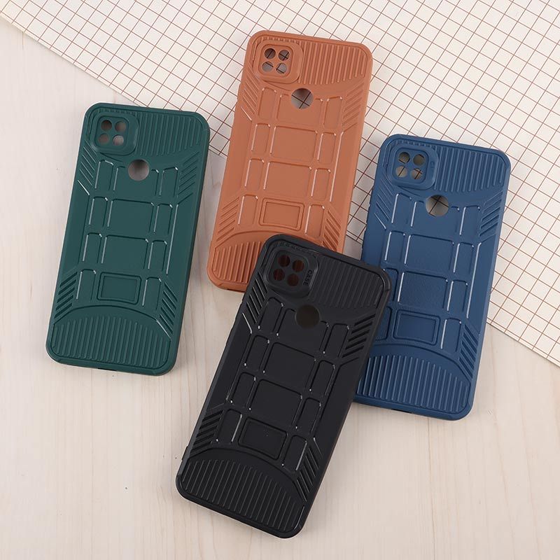 قاب سیلیکونی ژله ای شیائومی Redmi 9C پنجره ای محافظ لنزدار
