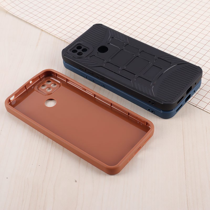 قاب سیلیکونی ژله ای شیائومی Redmi 9C پنجره ای محافظ لنزدار