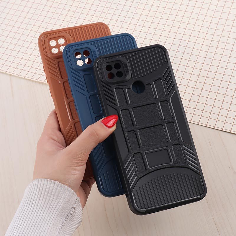 قاب سیلیکونی ژله ای شیائومی Redmi 9C پنجره ای محافظ لنزدار