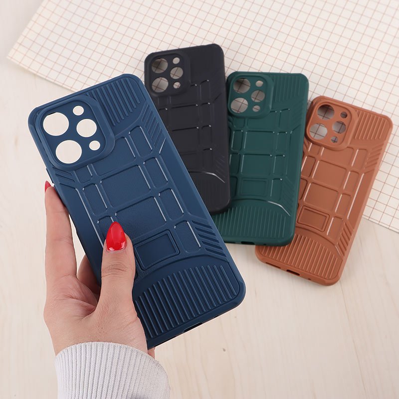 قاب سیلیکونی ژله ای شیائومی Redmi 12 پنجره ای محافظ لنزدار