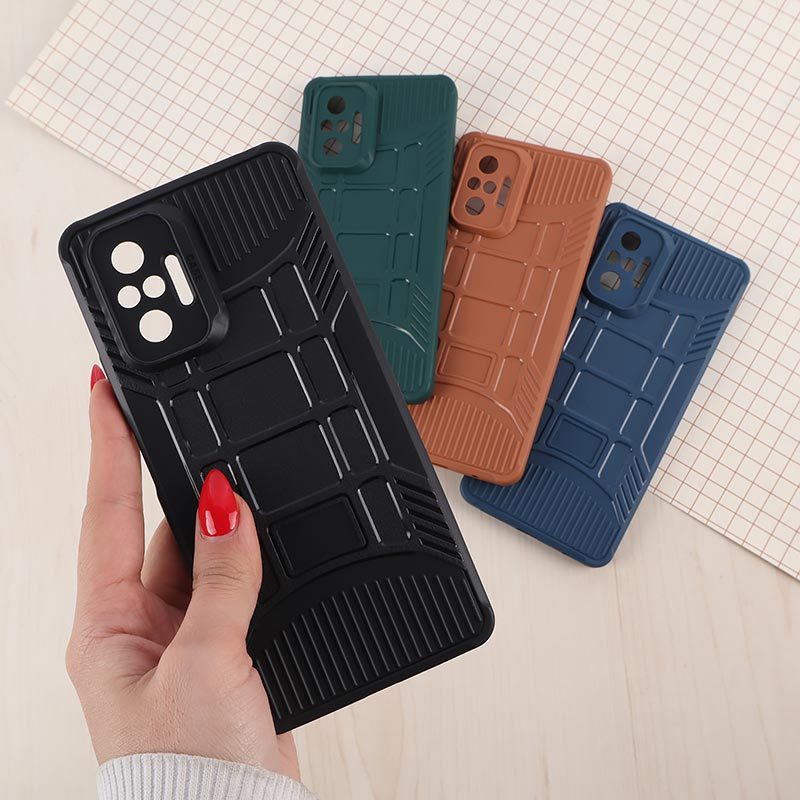 قاب سیلیکونی ژله ای شیائومی Redmi Note 10 Pro 4G پنجره ای محافظ لنزدار