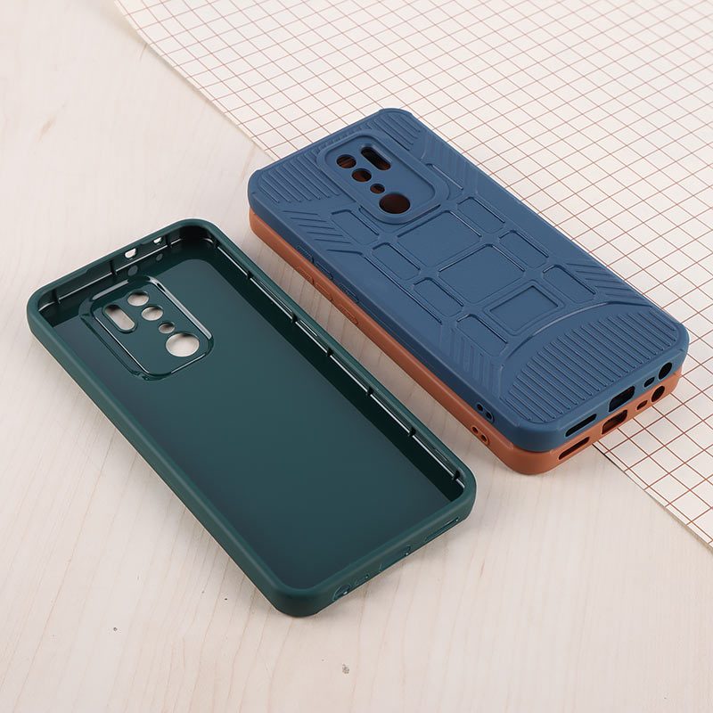 قاب سیلیکونی ژله ای شیائومی Redmi 9 / 9 Prime پنجره ای محافظ لنزدار