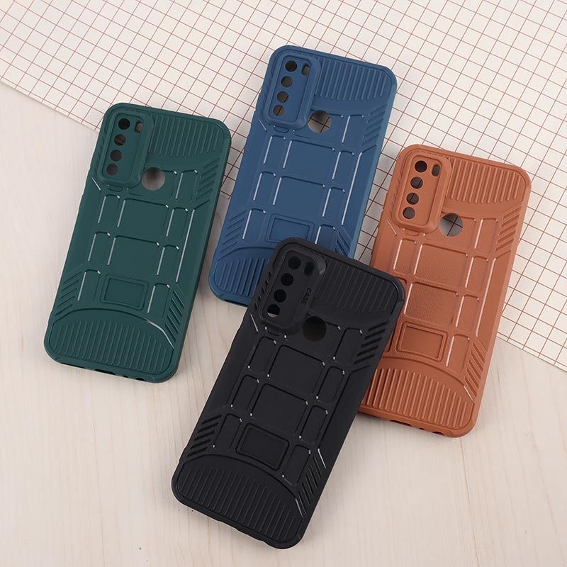 قاب سیلیکونی ژله ای شیائومی Redmi Note 8 پنجره ای محافظ لنزدار