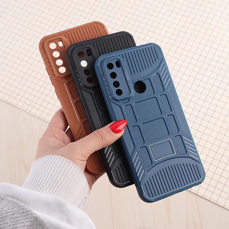 قاب سیلیکونی ژله ای شیائومی Redmi Note 8 پنجره ای محافظ لنزدار